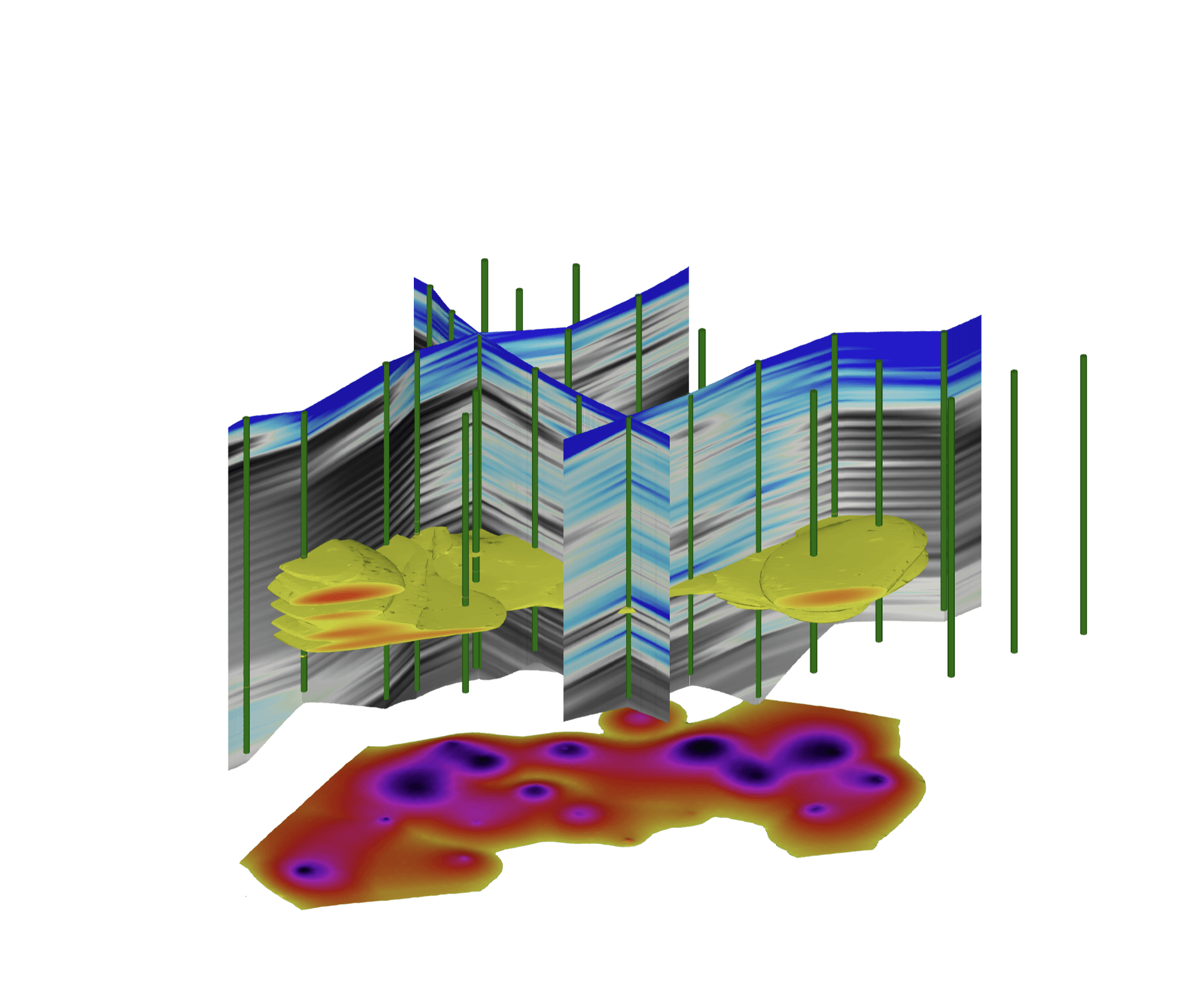 3D subsurface contamination model generated from HRSC investigation data